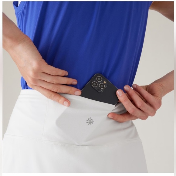 Athleta Fairway White Golf Skort 16", Size Large - Picture 11 of 15